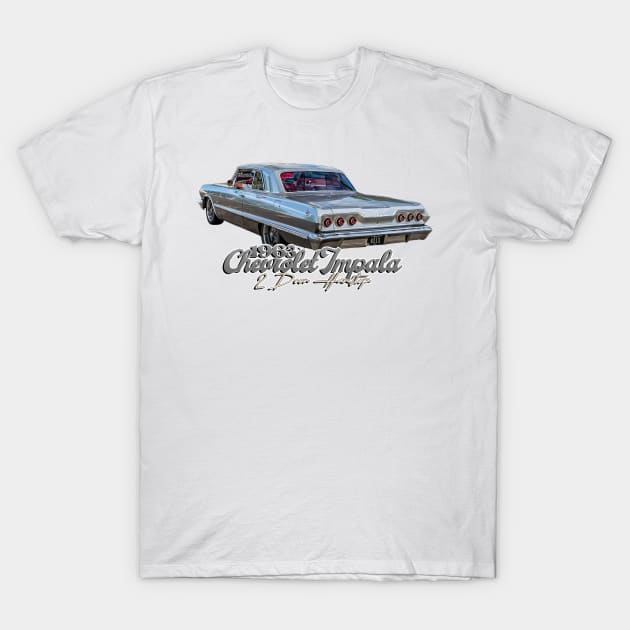 1963 Chevrolet Impala  2 Door Hardtop T-Shirt by Gestalt Imagery